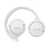 Fone de Ouvido Bluetooth JBL Tune 520BT, Drivers 33mm, Pure Bass, On-ear, Branco
