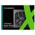 Fonte Gamemax GX700, 700W, 80 Plus Gold, PFC Ativo, Preto