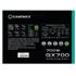 Fonte Gamemax GX700, 700W, 80 Plus Gold, PFC Ativo, Preto