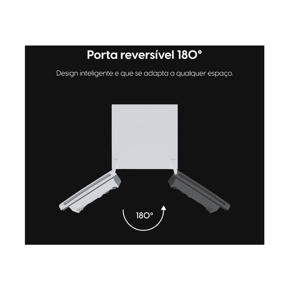 Frigobar Elgin 70 Litros, Porta Reversível e Compartimento Extra Frio, Branco, BAFN070D2NA