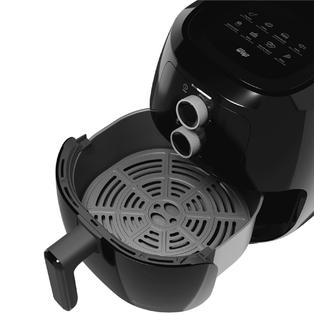 Fritadeira Elétrica Air Fryer WAP Family 4L, 1500W, 127V, Preto