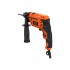 Furadeira de Impacto Black+Decker, BED713650, 650W, Mandril 13mm, 127V  Laranja e Preta