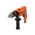 Furadeira de Impacto Black+Decker, BED713650, 650W, Mandril 13mm, 127V  Laranja e Preta