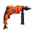 Furadeira de Impacto Black+Decker, BED713650, 650W, Mandril 13mm, 127V  Laranja e Preta