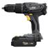 Parafusadeira e Furadeira WAP K21 ID03, 1/2", 21V, Bateria 2000mAh, Bivolt, Cinza