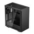 Gabinete Gamer DeepCool CH510, Mid Tower, Vidro Temperado, Sem Fonte, Com 1 Fan, Preto