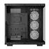 Gabinete Gamer DeepCool CH780, Full Tower, Vidro Temperado, Sem Fonte, Com 3 Fans, ARGB, Preto