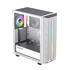Gabinete Gamer Gamemax Precision COC, Mid Tower, Vidro Temperado, Sem Fonte, Com 2 Fans, ARGB, Branco