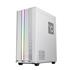 Gabinete Gamer Gamemax Precision COC, Mid Tower, Vidro Temperado, Sem Fonte, Com 2 Fans, ARGB, Branco