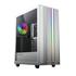 Gabinete Gamer Gamemax Precision COC, Mid Tower, Vidro Temperado, Sem Fonte, Com 2 Fans, ARGB, Branco