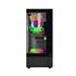 Gabinete Gamer C3Tech MT-G850BK, Mid Tower, Vidro Temperado, Sem Fonte, Sem Fan, Preto
