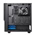 Gabinete Gamer Gamemax Ninja 3611 COC, RGB, Mid Tower, Vidro Temperado, Sem Fonte, Com 2 Fans, Preto