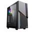 Gabinete Gamer Gamemax Ninja 3611 COC, RGB, Mid Tower, Vidro Temperado, Sem Fonte, Com 2 Fans, Preto