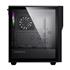 Gabinete Gamer Gamemax Ninja 3611 COC, RGB, Mid Tower, Vidro Temperado, Sem Fonte, Com 2 Fans, Preto
