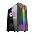 Gabinete Gamer K-Mex Bifrost VI CG-01A9, RGB, Mid Tower, Vidro Temperado, Sem Fonte, Sem Fan, Preto