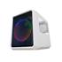 Gabinete Gamer K-Mex Microcraft IV CG-04RC, Mini Tower, Lateral em Acrílico, Sem Fonte, Com 1 Fan Multicolor, Branco