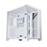 Gabinete Gamer K-Mex Ghost Shark CG-W2J1, Aquário, Mid Tower, Vidro Temperado, Sem Fonte, Sem Fan, Branco