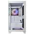 Gabinete Gamer K-MEX Poseidon II White, Aquário, mATX, ITX, Vidro Temperador, Sem Fan, Sem fonte, Branco