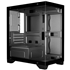 Gabinete Gamer K-Mex Poseidon II, Aquário, CG-01F9, mATX, ITX, Vidro temperado, Sem Fan, Sem Fonte, Preto