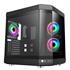 Gabinete Gamer Liketec Unreal Dark, Cube Desing, Mid Tower, Vidro Temperado, Sem Fonte, Sem Fans, Preto