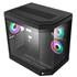 Gabinete Gamer Liketec Unreal Dark, Cube Desing, Mid Tower, Vidro Temperado, Sem Fonte, Sem Fans, Preto