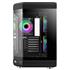 Gabinete Gamer Liketec Unreal Dark, Cube Desing, Mid Tower, Vidro Temperado, Sem Fonte, Sem Fans, Preto