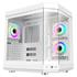 Gabinete Gamer Liketec Unreal Snow, Cube Design, Mid Tower, Vidro Temperado, E-ATX, White