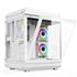 Gabinete Gamer Liketec Unreal Snow, Cube Design, Mid Tower, Vidro Temperado, E-ATX, White