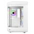 Gabinete Gamer Liketec Unreal Snow, Cube Design, Mid Tower, Vidro Temperado, E-ATX, White