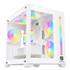 Gabinete Gamer New Hero Majesty, RGB, Mid Tower, Vidro Temperado, Sem Fonte, Sem Fan, Branco
