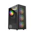 Gabinete Gamer Liketec Storm Mesh, Mid Tower, Vidro Temperado, Preto, Sem Fonte, Com 3 Fans