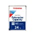 HD Interno Enterprise, 24TB, SATA III, 7200 RPM, 1TB Cache, 3,5", Toshiba MG11ACA24TE