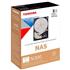 HD Toshiba N300, 8TB, 7200 RPM, NAS, 3.5, SATA III