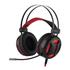 Headset Gamer Redragon Minos, Drivers 50mm, USB, para PC e Notebook, Over-ear, Preto e Vermelho