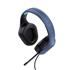 Headset Gamer Trust GXT 415B Zirox, Com Fio, Microfone, ABS, Couro Sintético, Azul