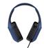 Headset Gamer Trust GXT 415B Zirox, Com Fio, Microfone, ABS, Couro Sintético, Azul