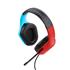 Headset Gamer Trust GXT 416S Zirox, Com Fio, ABS, Microfone, Couro Sintético, Azul e Vermelho