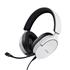 Headset Gamer Trust GXT 489P FAYZO, Com Fio, Microfone, ABS, Couro Sintético, Branco