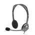 Headset Logitech H111 Stereo, 3.5mm, Múltiplas Plataformas, On-ear, Cinza