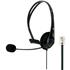 Headset Office 5+, Driver 30mm, Conector RJ9, Cabo 1.5m, Preto