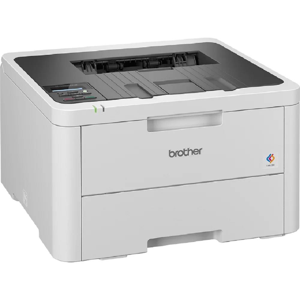 Impressora Brother HLL3240CDW, LED em cores, Wi-Fi, USB, 127V, Branco