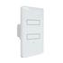 Interruptor AGL Touch Wi-Fi Smart, 2 Teclas, IP60, ABS, Timer, AGL Home, Branco