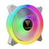 Kit Fan com 4 Unidades Gamdias Aeolus, ARGB, 120mm, com Controlador, Branco