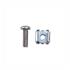 Kit Porca Gaiola M5 Max Eletron, p/ Rack 19&#34;, c/ 4 Parafusos