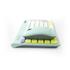 Kit Teclado + Mouse Sem Fio K-W71GN Verde TKL C3Tech
