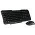 Kit Teclado e Mouse Sem Fio C3Tech K-W10BK, ABNT2, 1000 DPI, Preto