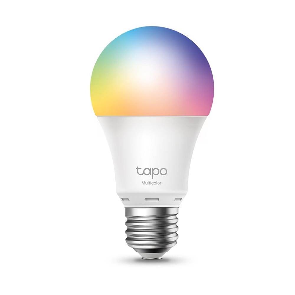 Lâmpada TP-LINK TAPO L530E, Wifi, 2.4 GHz, 8.2W, Multicolorida, Controle de Voz, LED