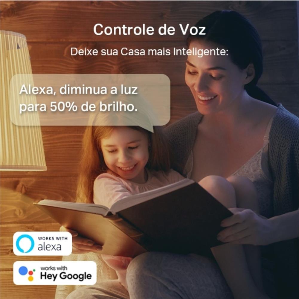 Lâmpada Smart Wi-Fi, TP-Link Tapo L530E, RGB, Controle por App, Assistente de Voz, 8,7W, Bivolt