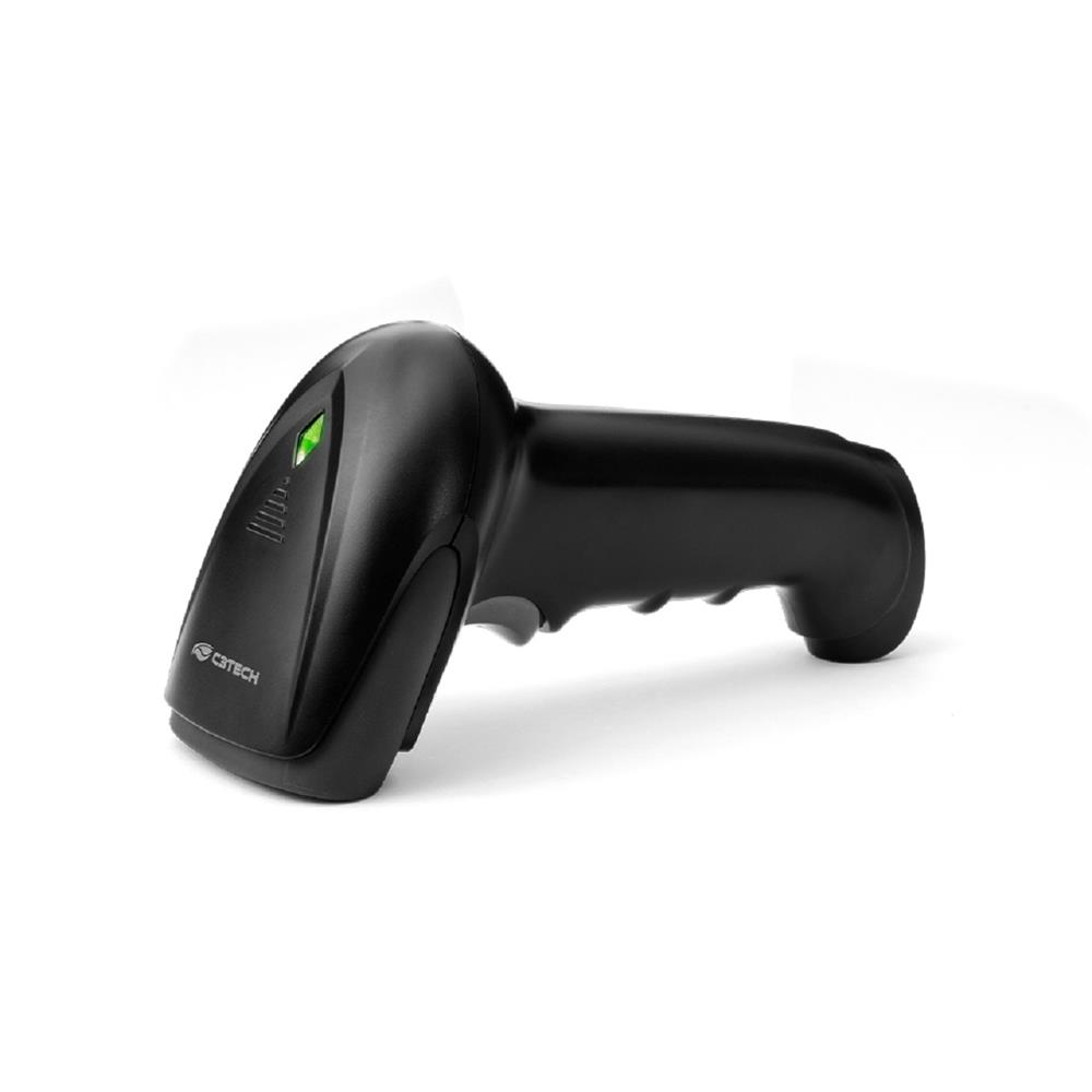 Leitor Código de Barras C3Tech LB-120BK 1D/2D, USB, IP42, Preto