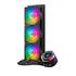 Water Cooler Cooler Master MasterLiquid 360 ION, Fans 120mm, Intel, AMD, 3 Fans, 120mm, ARGB, Preto